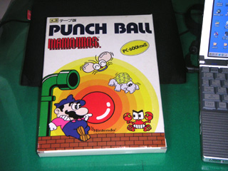 PC-6001 - 市販ソフト 「PUNCH BALL MARIO BROS.:パンチボール マリオ 